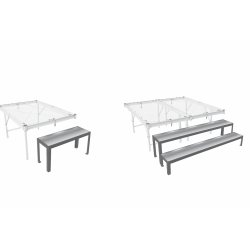 Testata dei bancali con...