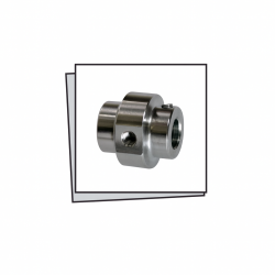 Portaugello INOX 10mm - 2...